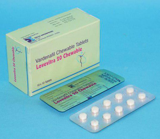 LOVEVITRA CHEWABLE 20 мг